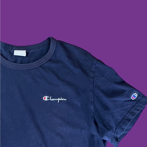 Black champion T-shirt - Picture 2 of 3